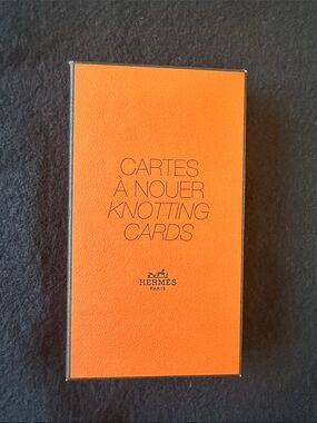 Hermes 2007 Knotting cards set